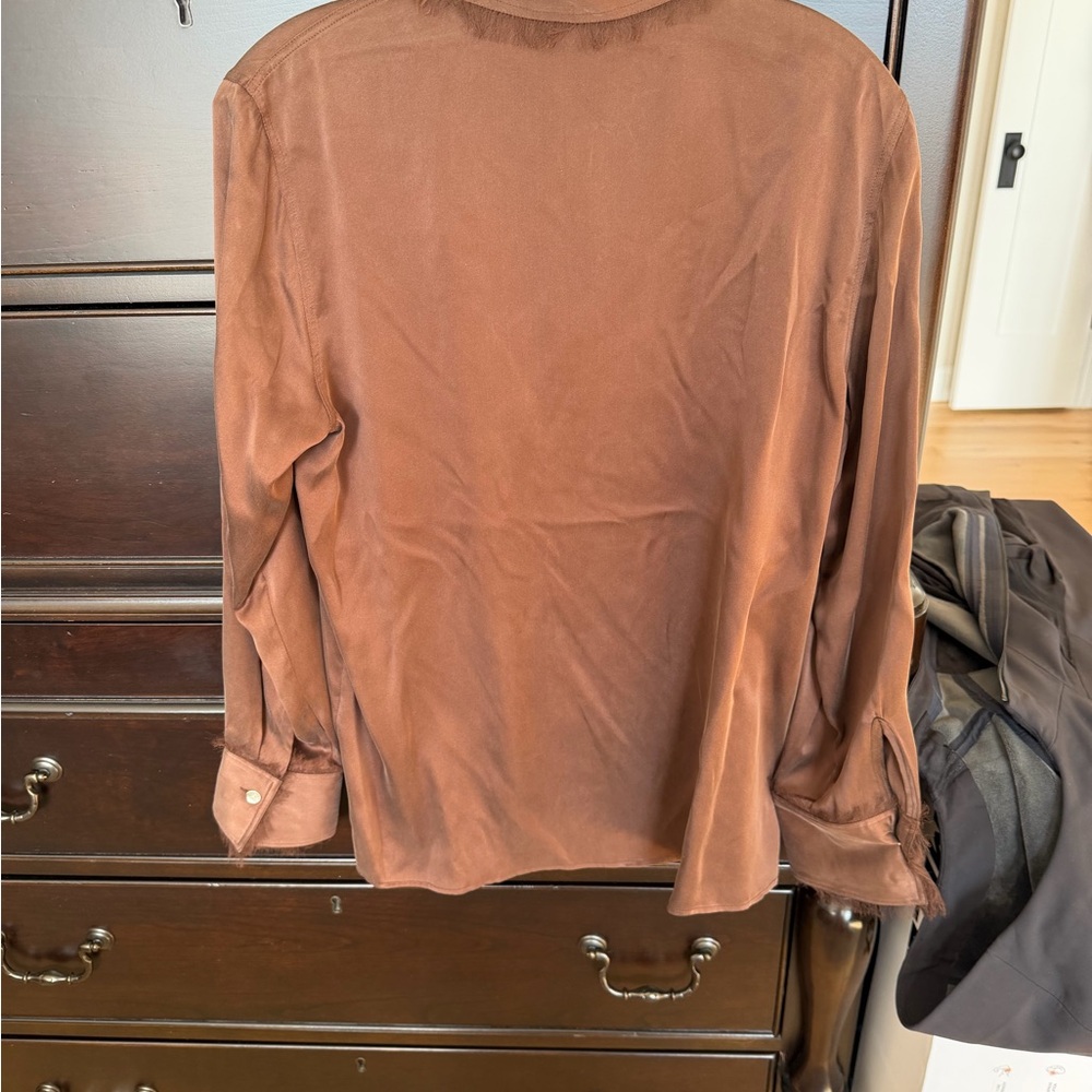 Women's Rails Brown Button-Up Shirt - Picture 3 of 5